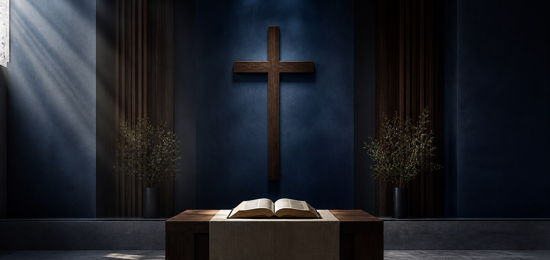 Representación simbólica de La centralidad del evangelio